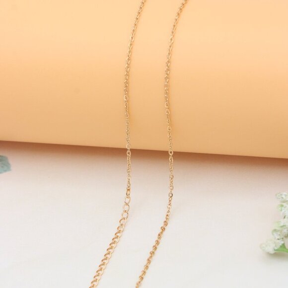 Reindeer Pendant Rose Gold Necklace with Delicate Chain, XPNL0399 - Picture 12 of 13